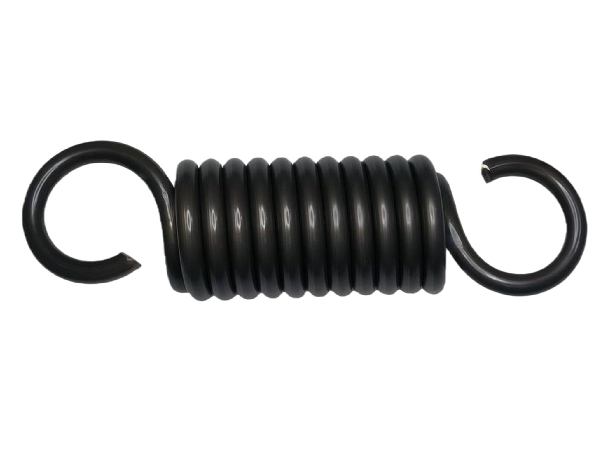 1 Stück Langlebige Zugfeder – Doppelhaken Spannfeder 4x28x120 Mm (Draht-Ø 4 Mm, Außen-Ø 28 Mm, Freie Länge 120 Mm)