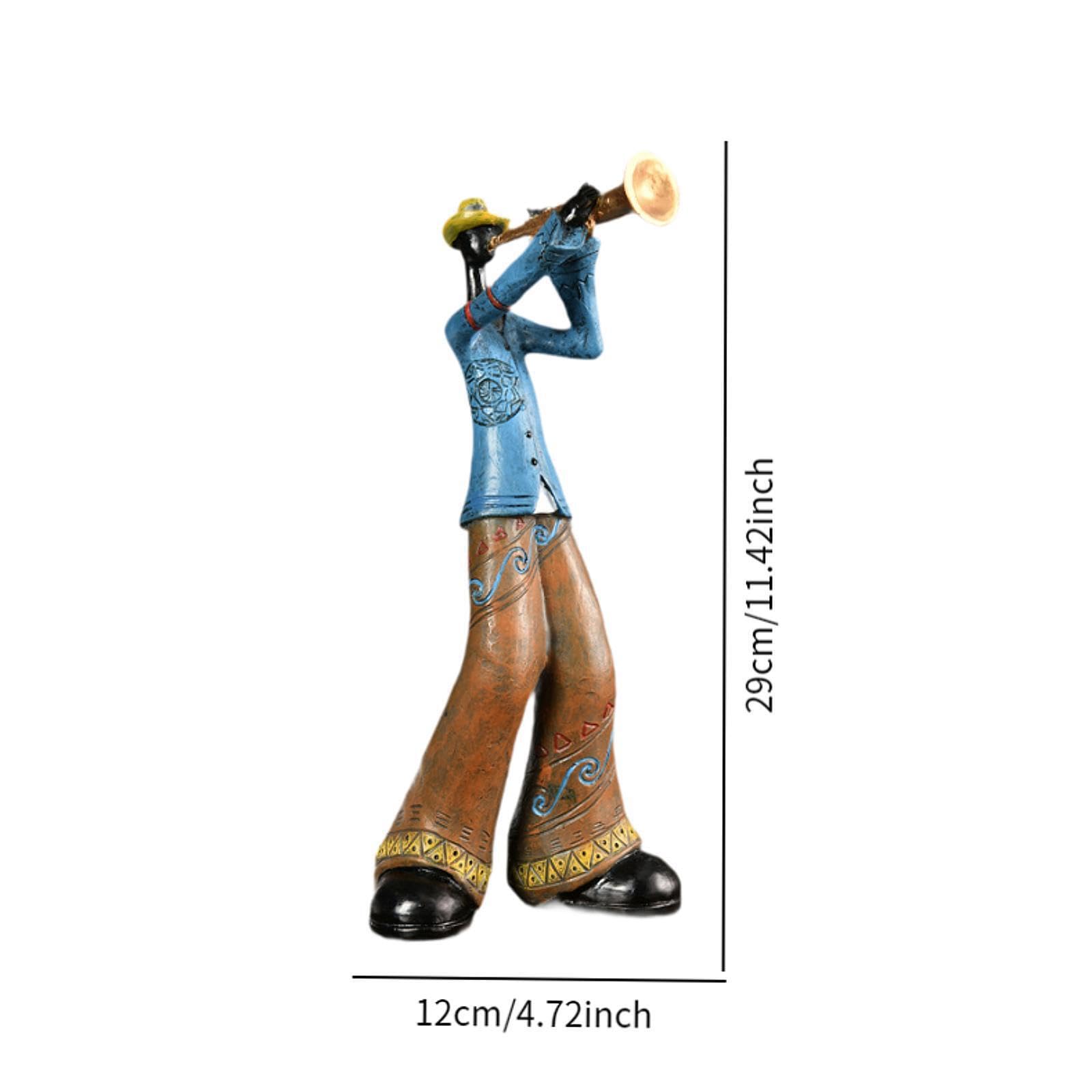 Statue di gruppi rock, sculture di musicisti che suonano melodie, statuette di musicisti, set regalo e decorazioni per la casa, statue di personaggi