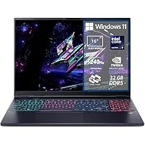acer Predator Helios Neo 16S AI PHN16S-71-949Q Notebook Gaming, NVIDIA GeForce RTX 5070 Ti 12GB GDDR7, Intel Core Ultra 9 275HX, RAM 64 GB DDR5, 2 TB SSD, Display 16″ OLED 240 Hz DDS, Windows 11 Home
