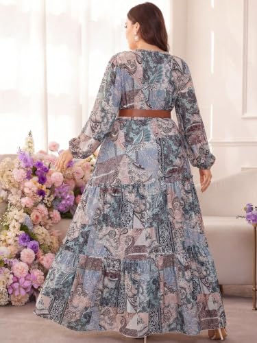 Image of TOLEEN Women's Plus Size Sequin Dress Luxurious Style Formal Cocktail Evening Party Maxi Dresses