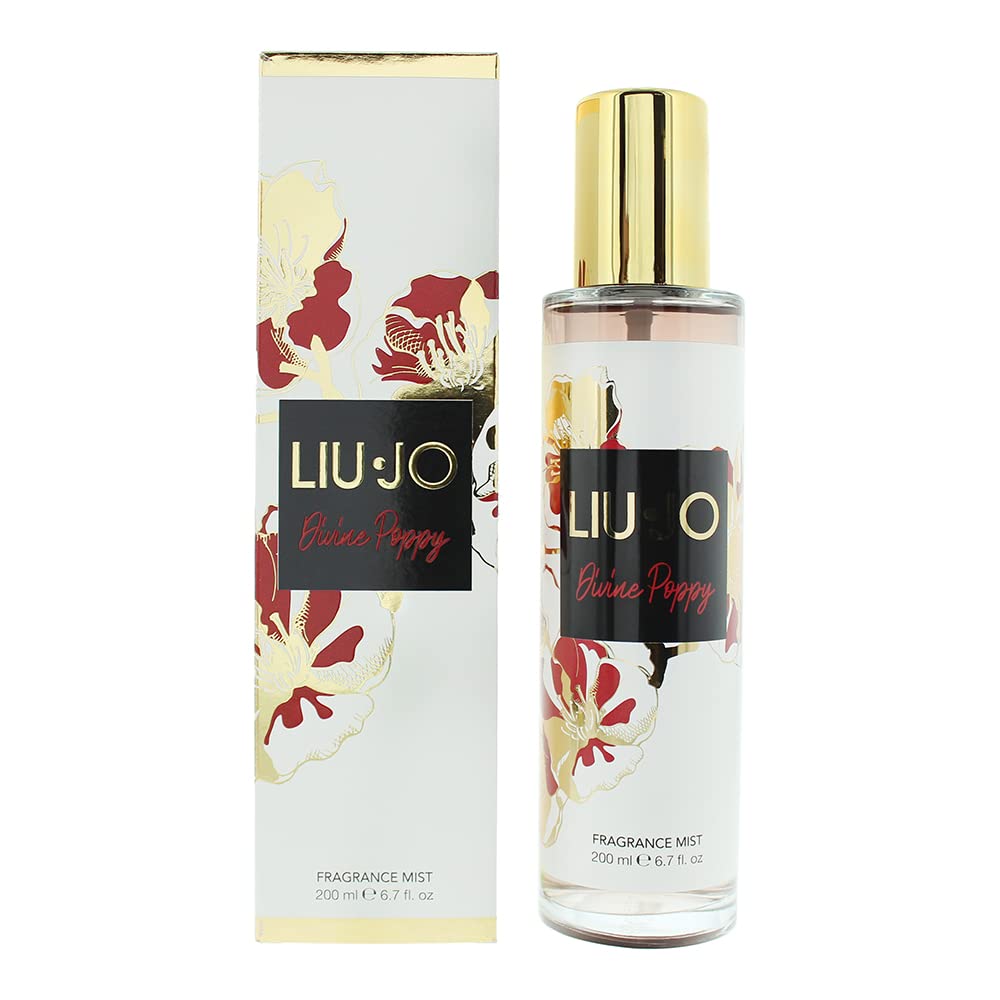 Liu Jo Divine Poppy Fragrance Mist Spray 200ML Bottiglia Di Vetro-image