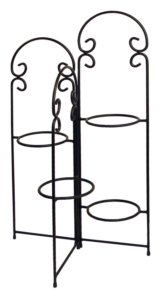 Macetero 72501 trois feuilles abatibles support pot fleur intérieur