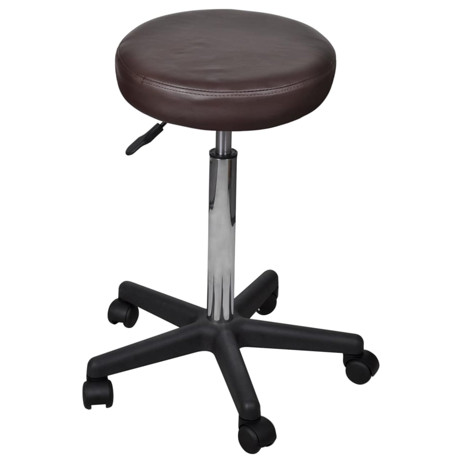 Homgoday Tabouret de bureau marron Mobilier de chaises de salle à manger pour jardin, chaises d'extérieur, mobilier de chaise de jardin, mobilier d'extérieur, terrasse