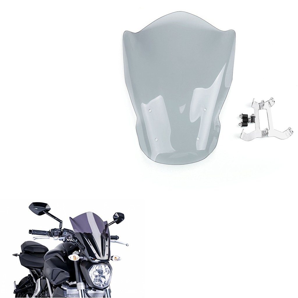 ヤマハ BOLT スモーク フロントウィンドシールド 取り付け金具付き ヤマハ BOLT スモーク フロントウィンドシールド 取り付け金具付き
