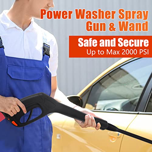 Tool Daily JT085 Pressure Washer Gun With Replacement Wand thumb #2
