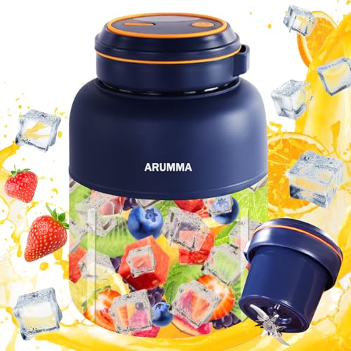 ARUMMA Portable Juice Cup Blender for Smoothies Shakes Fruit Crush Baby Food Maker 43oz 1300ML USB...