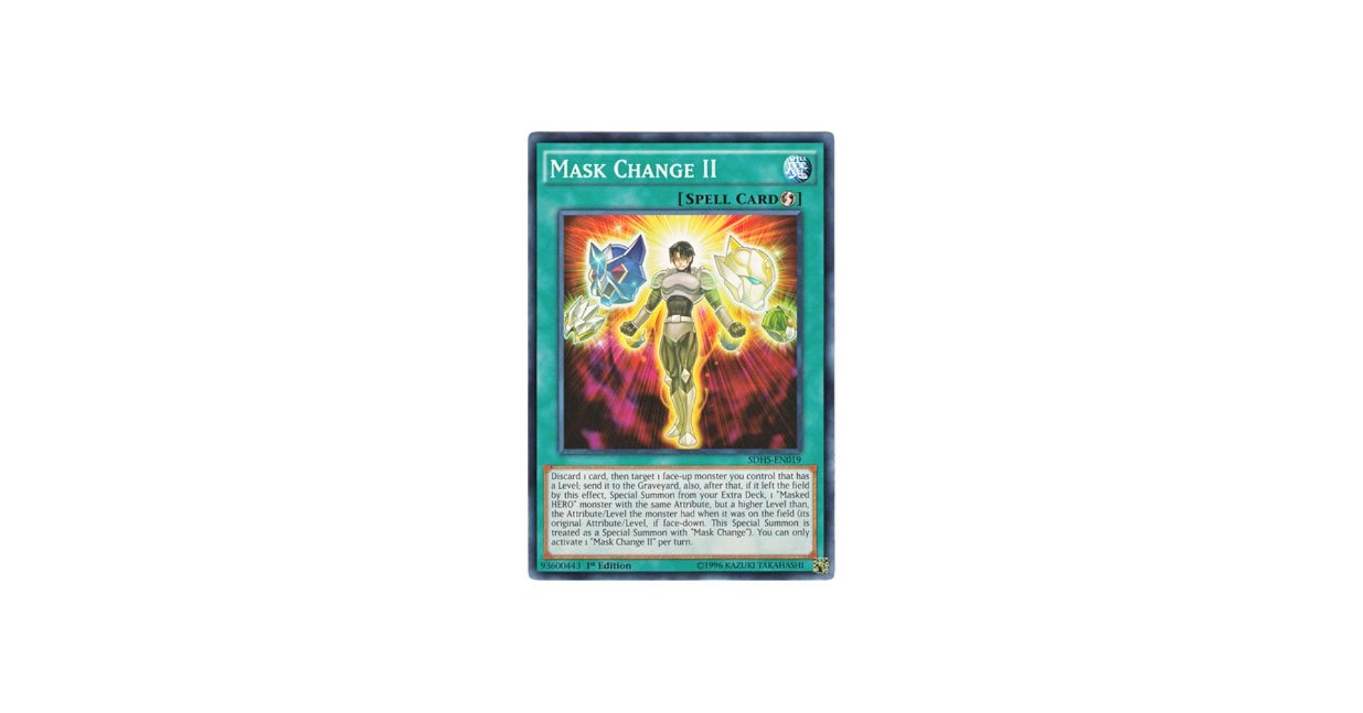 Amazon.co.jp: 遊戯王 英語版 SDHS-EN019 Mask Change II マスク
