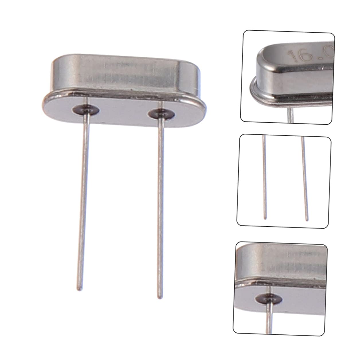 Artibetter 100 Oscillateurs à Cristal Passifs Hc-49s 16 Mhz, 16.000 Mhz Dip 2 Broches, Lot de 100 Pièces, Résonateurs à Quartz pour Télécommandes et Appareils Électroniques Professionnels