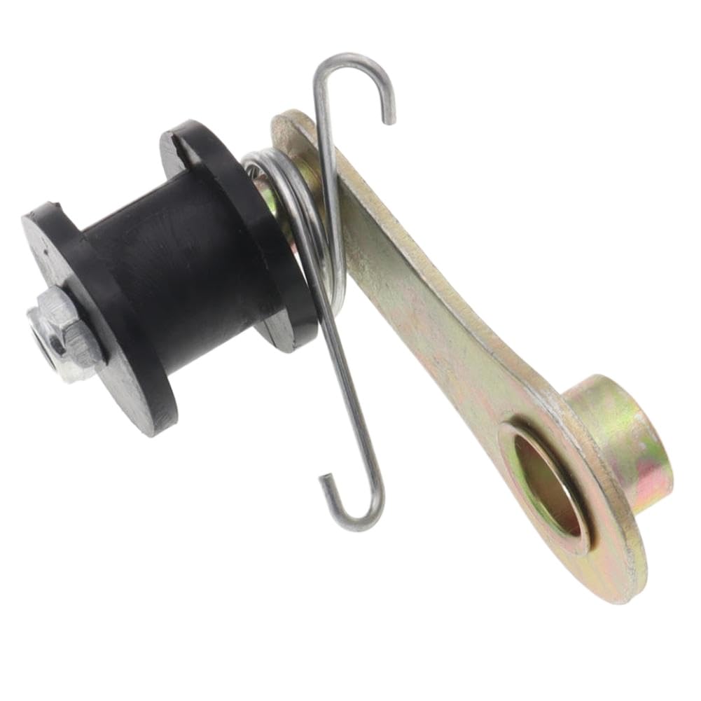 Tendicatena per moto con guida a rulli a molla compatibile con 50cc 110cc 125cc 150cc 200cc 250cc Pit Bike ATV Quad(Black)