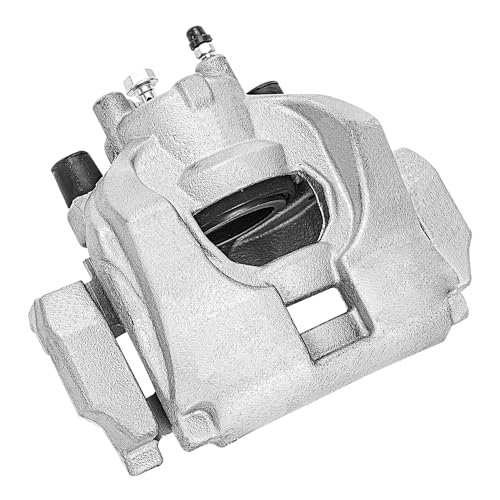 Image of Detroit Axle - Pair Front Brake Calipers for 2013-2020 Ford Fusion Lincoln MKZ 2014 2015 2016 2017 2018 2019 Disc Brake Calipers w /Brackets Replacement