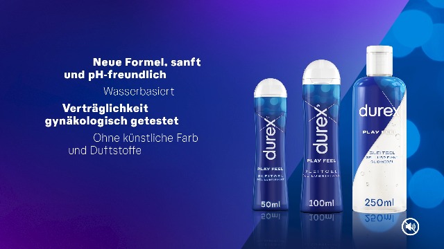 Durex Play Gleitgel Set: 5 x 50 ml, wasser & silikonbasis