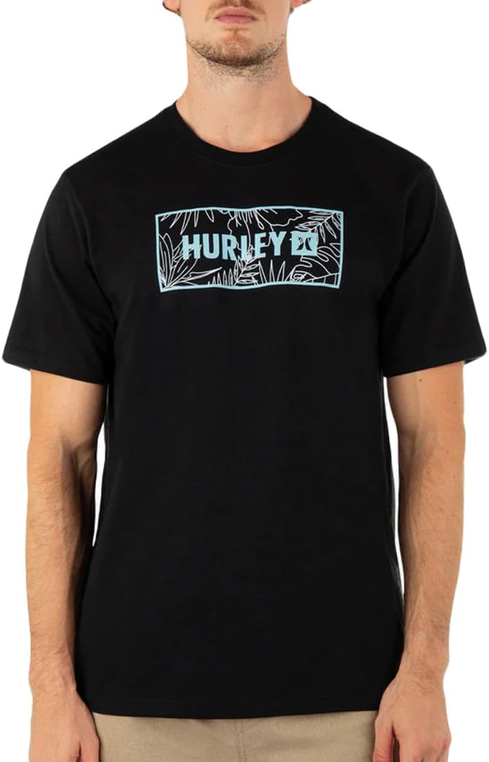 Hurley Everyday H20-Dri Alliance Slub T-Shirt - Black