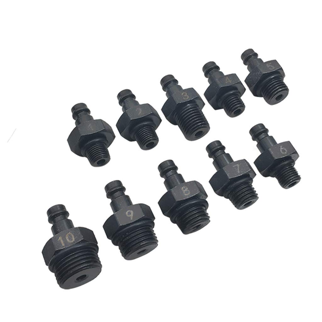 Buwei Comprobador de compresión de manómetro de Aceite - Kit de Prueba de compresión de Motor mecánico PROBADOR DE PRESIÓN DE Bomba DE Aceite