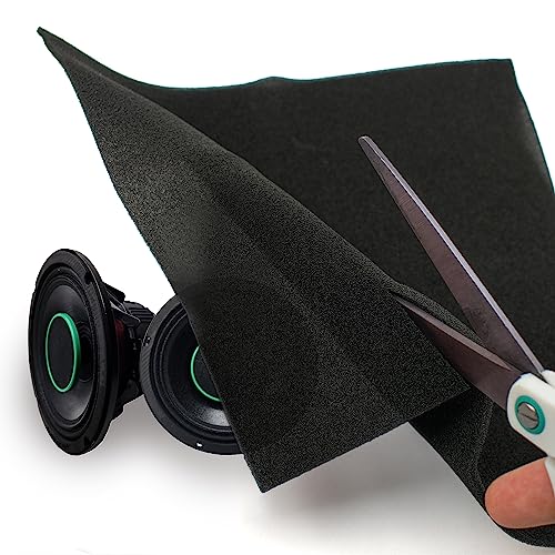 Staubdichte Filterschaumplatte für PC-Computer, 3 mm dick, 25 cm x 25 cm (625 cm²)