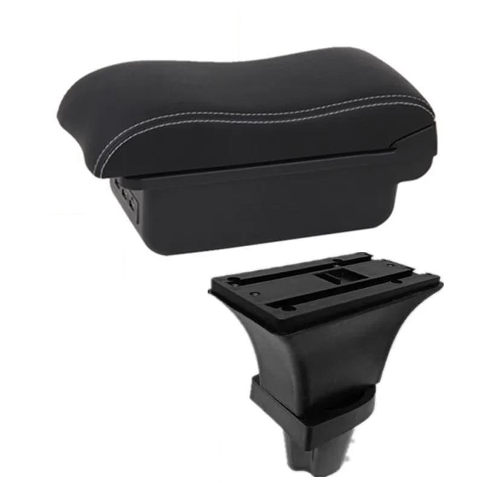 Ysdsls B White Line3usb Central Content Armrest Box Car Storage With Products With Usb Interfa For Aygo