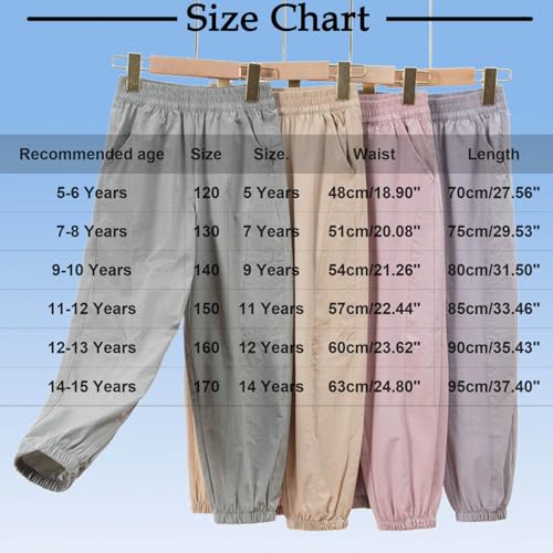 Boys Cargo Pants Casual Elastic Wasit Pull On Sweatpants Fashion Lounge Solid Color School Pants for Boys 5-15 Years3