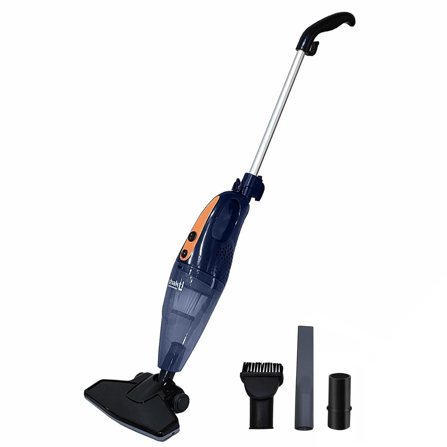 Shakti Technology Duster Plus 800W Upright Vacuum Cleaner, 2-in-1 Handheld & Stick for Home, High Powerful Motor with Strong 6.5KPA Suction, Dry Vacuuming & Portable Light Weight, Black