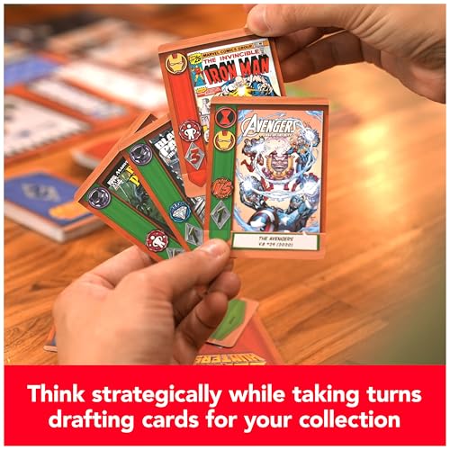 Image of Spin Master Games, Marvel Comic Hunters, Comic Collecting Strategy Card Game for Fans of Marvel Rivals & Action Movies, 1-4 Players, for Ages 14 & Up