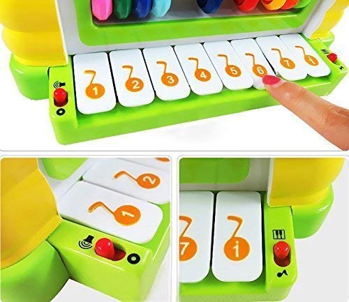 Galaxy Hi-Tech® Baby Toddler Activity Center Musical Activity Cube Play Learning Center Toy Interactive Educational Activity House Multi-Functions with Lights Sounds - Image 7 thumbnail
