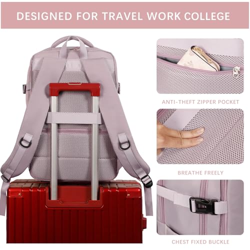 SHRRADOO Travel Laptops Backpack for Women Men の商品画像 3