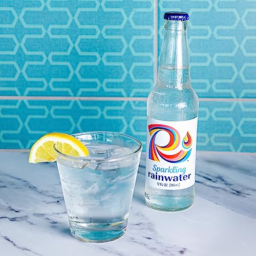 Image of Richard's Sparkling Rainwater, Unflavored Carbonated Bottled Water (12 fl oz Glass Bottle, Single)