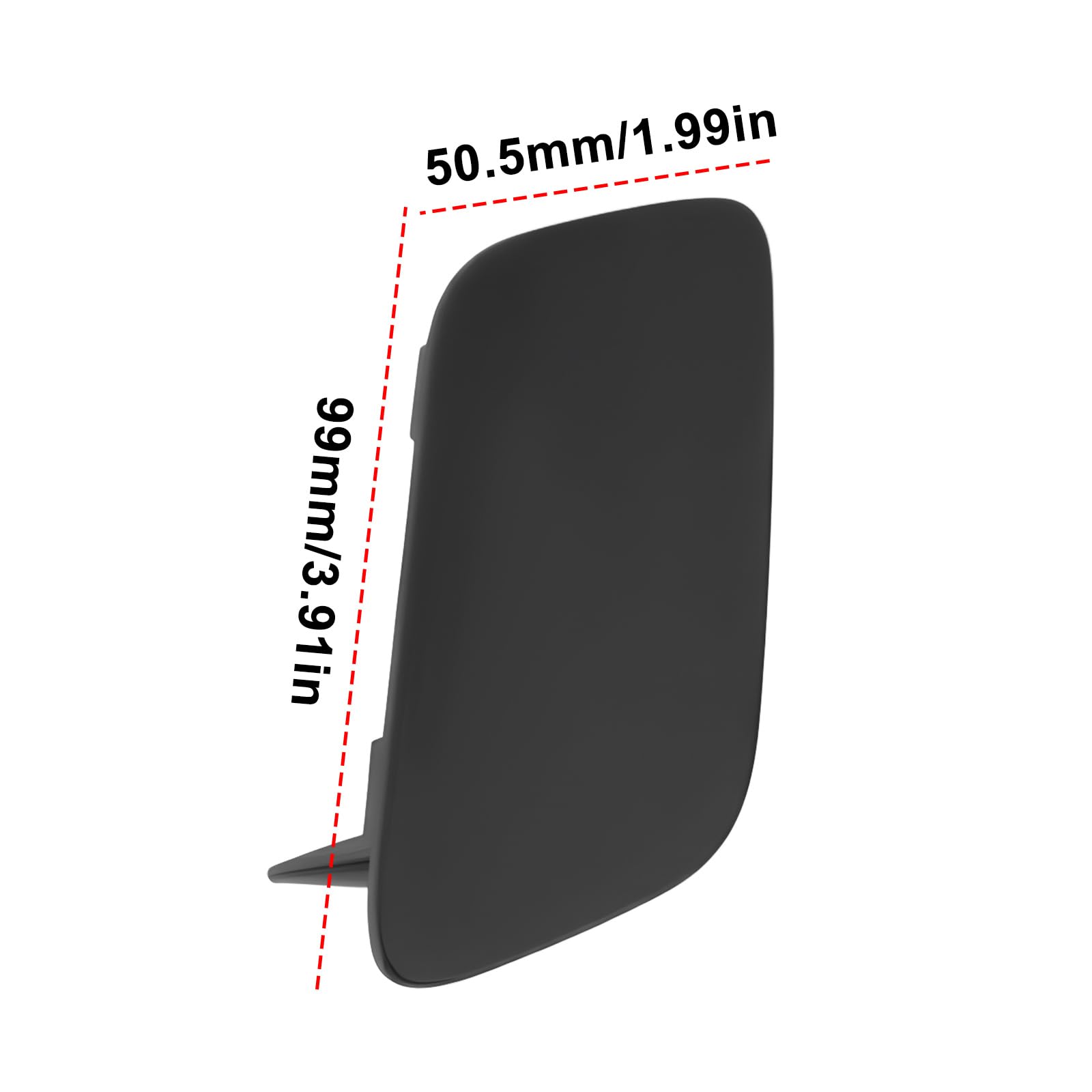 2 x copertura ugello lavafaro anteriore sinistro destro 8U0955275 8U0955276 compatibile con Audi Q3