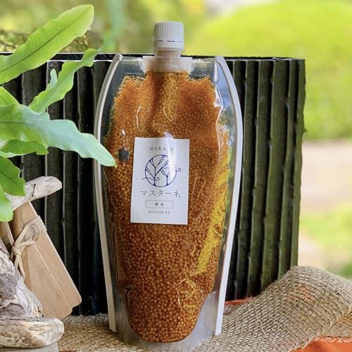 南の風 マスターネ。粒マスタード 醤油 500g 業務用パウチ 九州醤油(甘口)