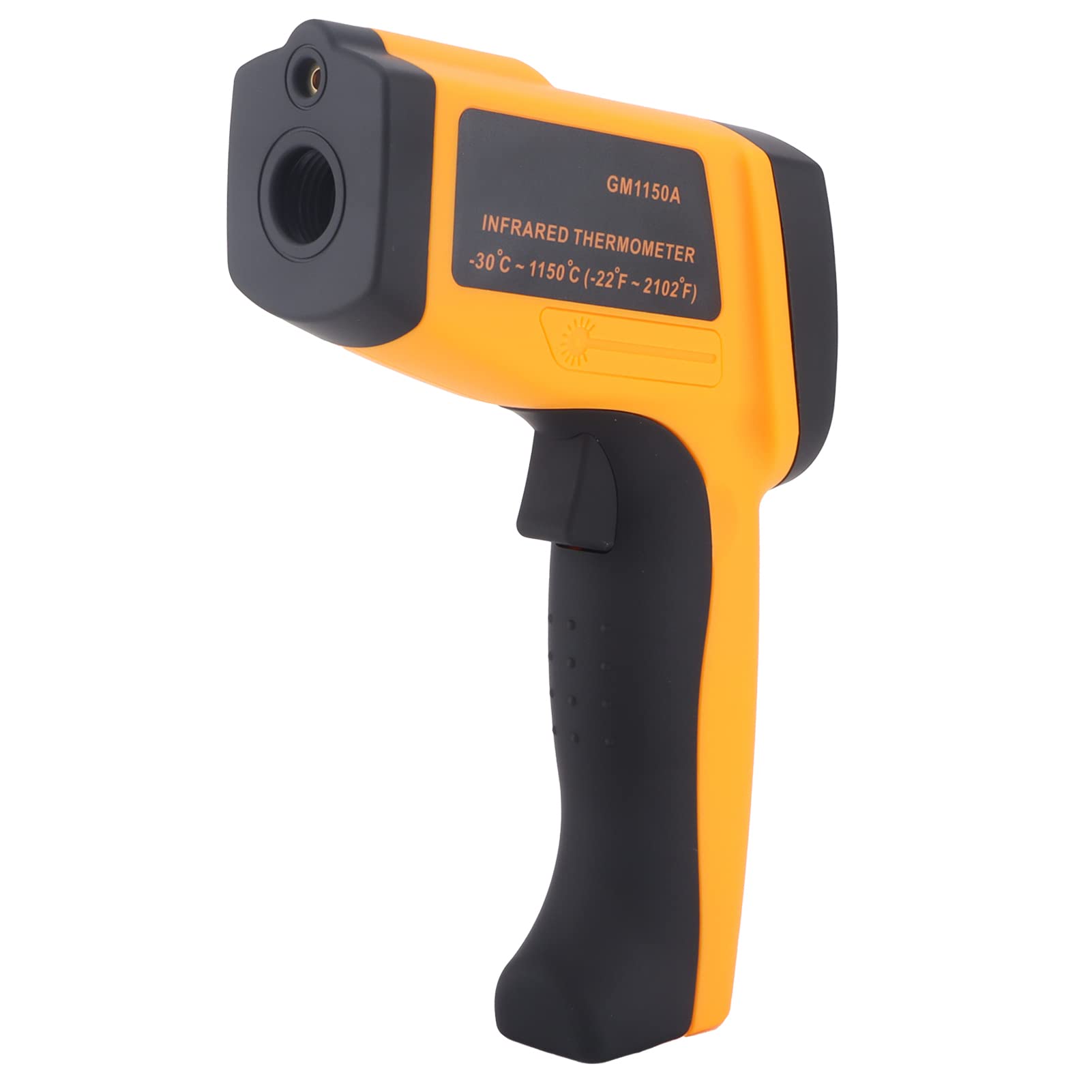 YWBL-WH Termometro a Infrarossi, Pistola Digitale per Temperatura in ABS con Display LCD, da -30 a 1150 Gradi Celsius per Uso Industriale