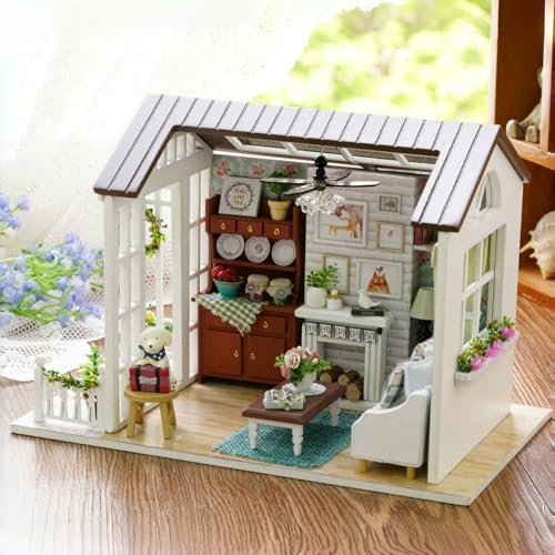 DIY Dollhouse en Bois CUTEROOM kit miniature cadeau idéal adulte