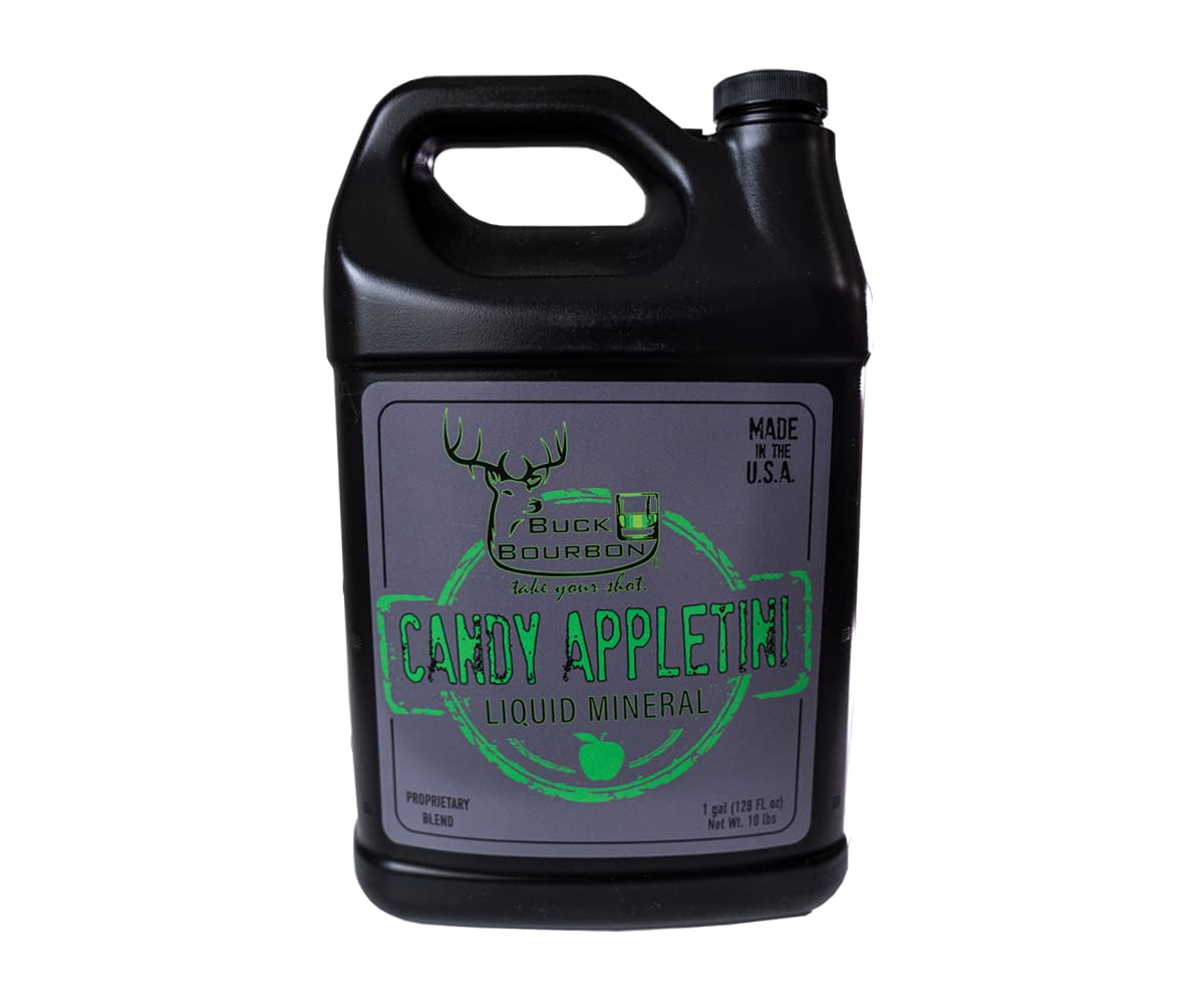 Buck Bourbon Candy Appletini Liquid Mineral - Deer Mineral, 1 Gal