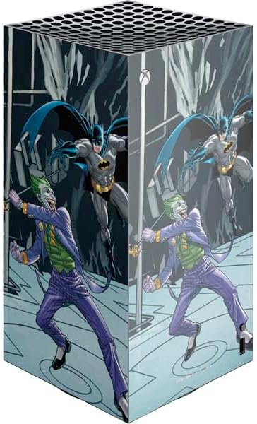 Skinit Decal Gaming Skin Compatible with Xbox Series X Digital Edition Console - Officially Licensed DC Comics The Joker Casino Chip Design