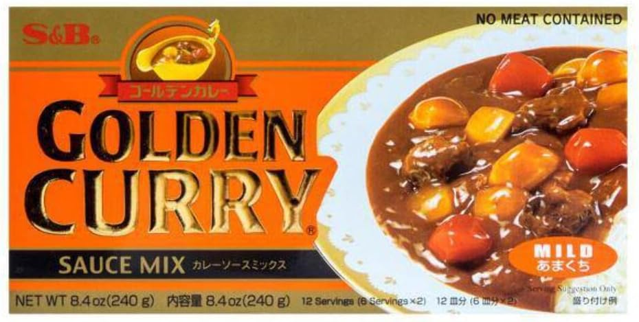 Golden Curry Mix Mild Sauce (220g)