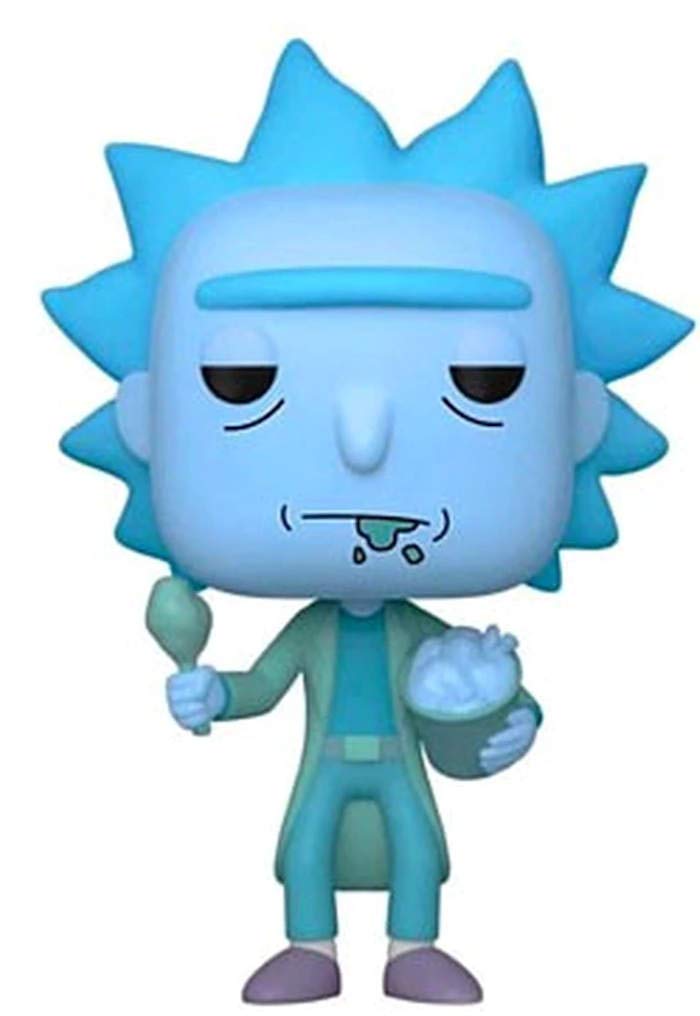 POP! ANIMATION: Rick & Morty - Hologram Rick w/Chicken