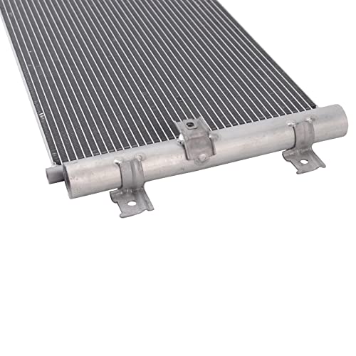 Image of TRQ Air Conditioning A /C Condenser Receiver Drier Compatible with 2020-2023 Chevrolet Silverado 2500 HD Silverado 3500 HD GMC Sierra 2500 HD Sierra 3500 HD
