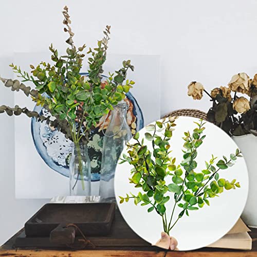 SZXMDKH Piante Artificiali, 3 Arbusti Verdi in