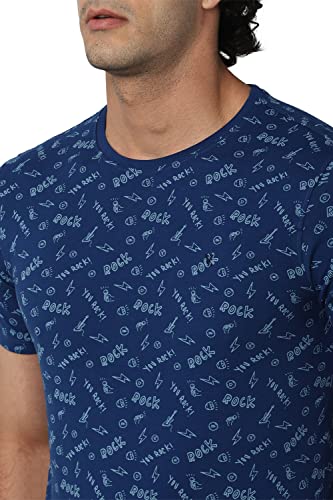 Image of Van Heusen Men's Cotton Slim Fit T-Shirt