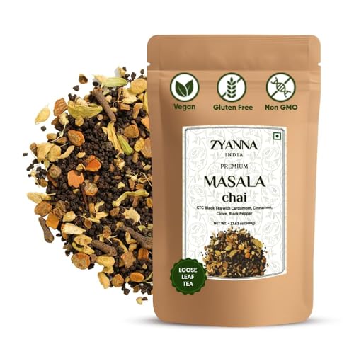 Image of ZYANNA Lady Earl Grey Tea - Premium Black Tea with Bergamot Oil, Lemon Peel & Blue Cornflower - Citrusy Aroma, Smooth Taste - 100% Natural Loose Leaf (250g)