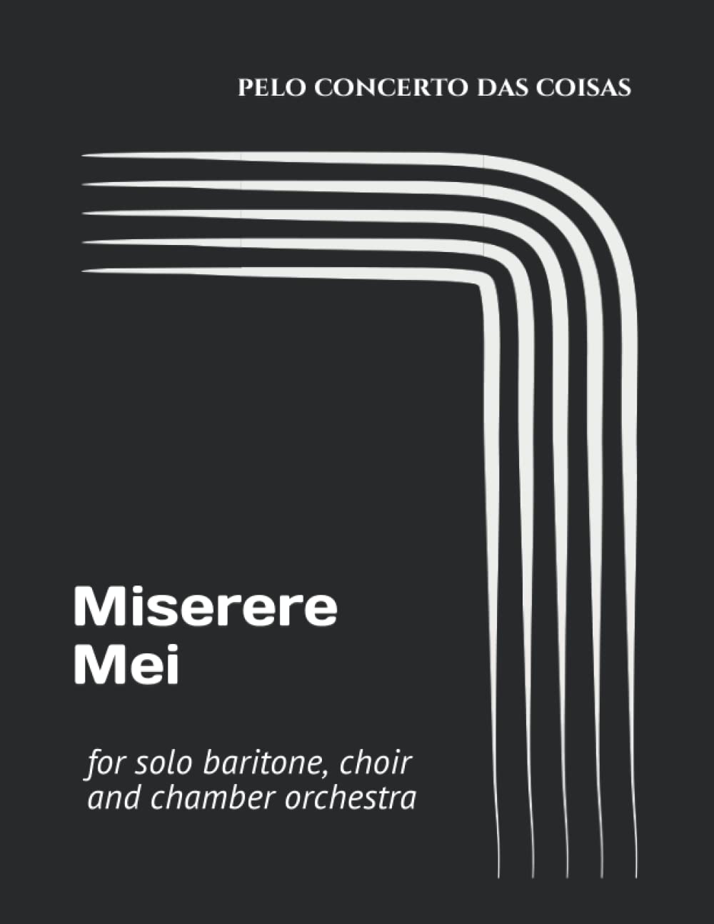 Miserere Mei: for solo baritone, choir and chamber orchestra Paperback