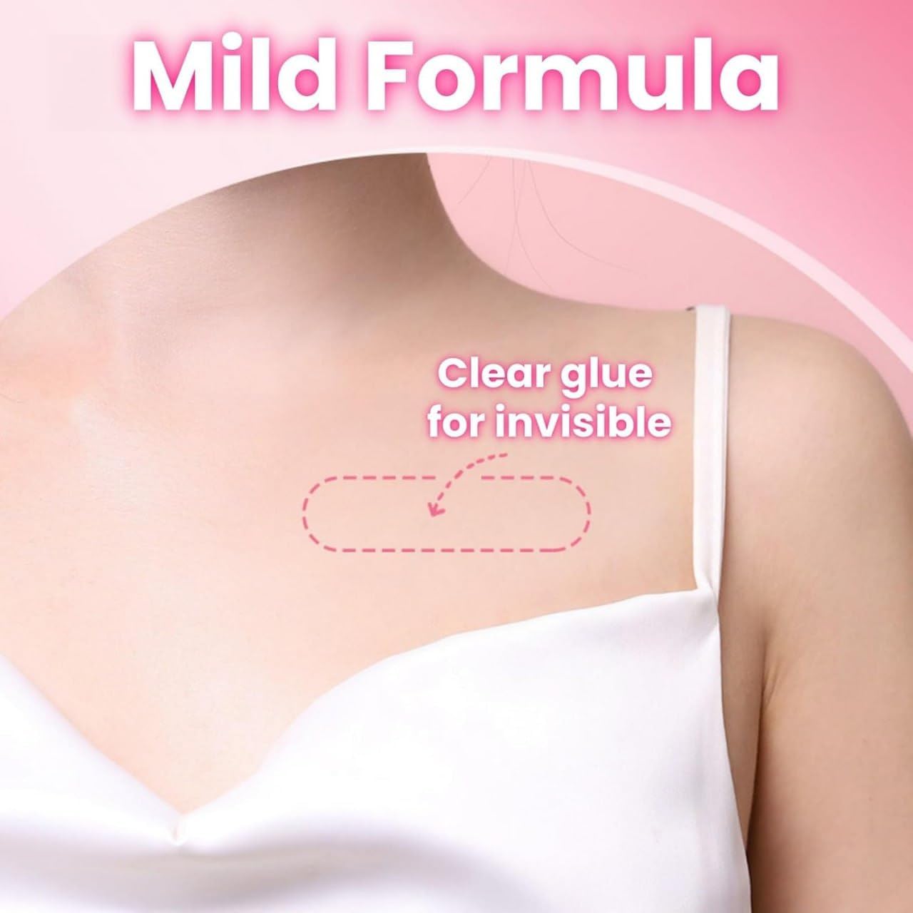 Keep Style Anti-Slip Roll-On Body Glue – 10g Skin Adhesive for Clothing, Bra, Dress Fix | Invisible, Gentle & Sweatproof Hold for Fashion & Styling 3