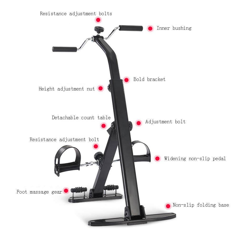 Bicicleta de rehabilitación para Entrenamiento en casa, Equipo para rehabilitación de hemiplejia por accidente cerebrovascular