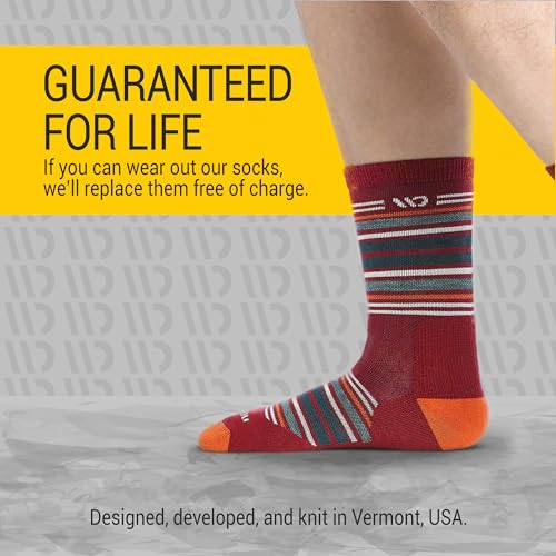 Wide Open Micro Crew Men's Socks - Merino for Everyday Wide Feet (Style 9005)4