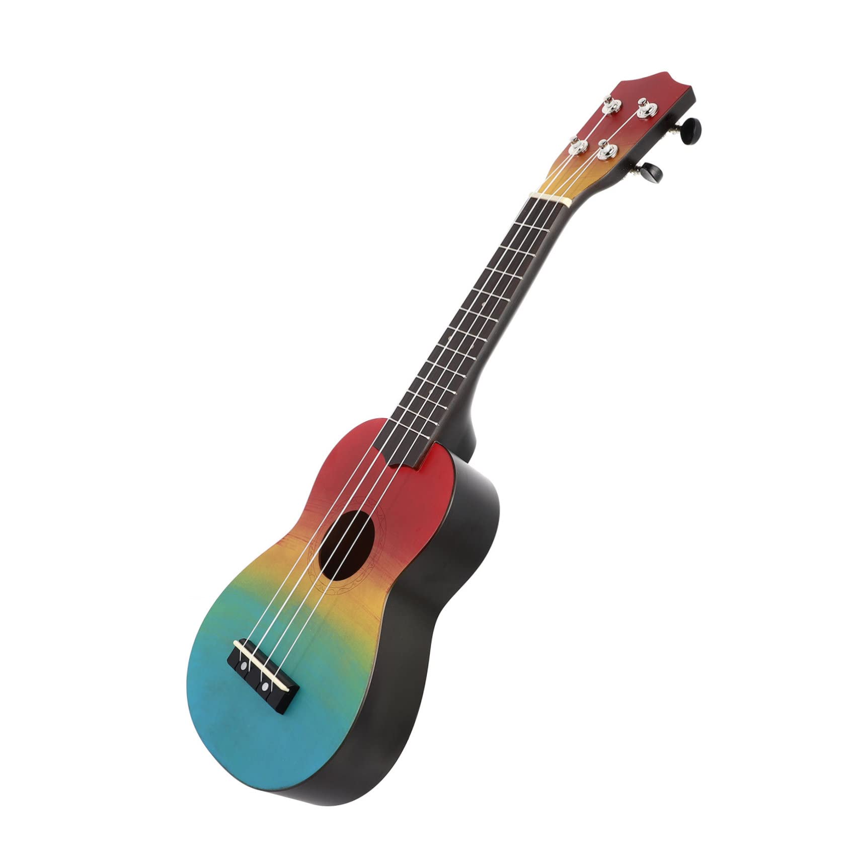Regenbogen Ukulele für Kinder Anfänger mit Tasche