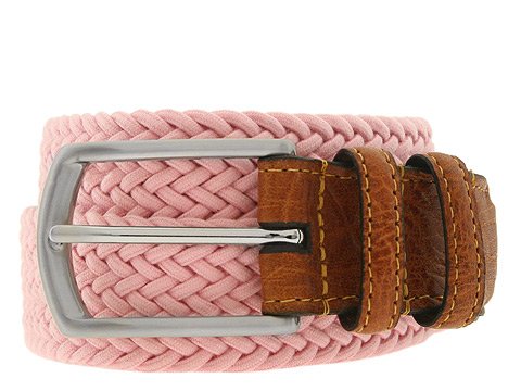 Torino 32MM Italian Woven Cotton Elastic Pink 36
