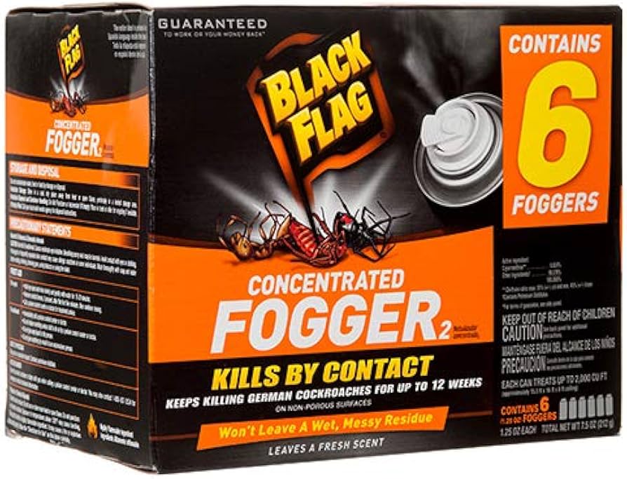Black Flag Concentrated Insect Fogger, Insect Killer, Ounce