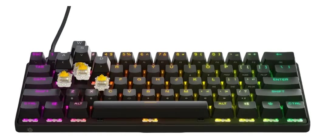 エーペックス9ミニ値下げ⭕️ Amazon.com: SteelSeries New Apex 9 Mini – HotSwap Optical Mini