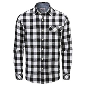 Charles Wilson Flanellen Geruit Overhemd met Lange Mouwen voor Mannen