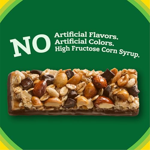 Image of Nature Valley Sweet and Salty Nut Granola Bars, Dark Chocolate Peanut Almond, 6 Bars, 7.2 oz