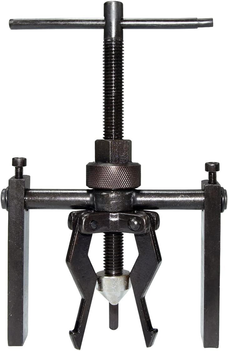 Extractor de engranajes de rodamientos interiores de 3 mandíbulas, para uso interno y externo, para rueda de motocicleta, coche, SUV