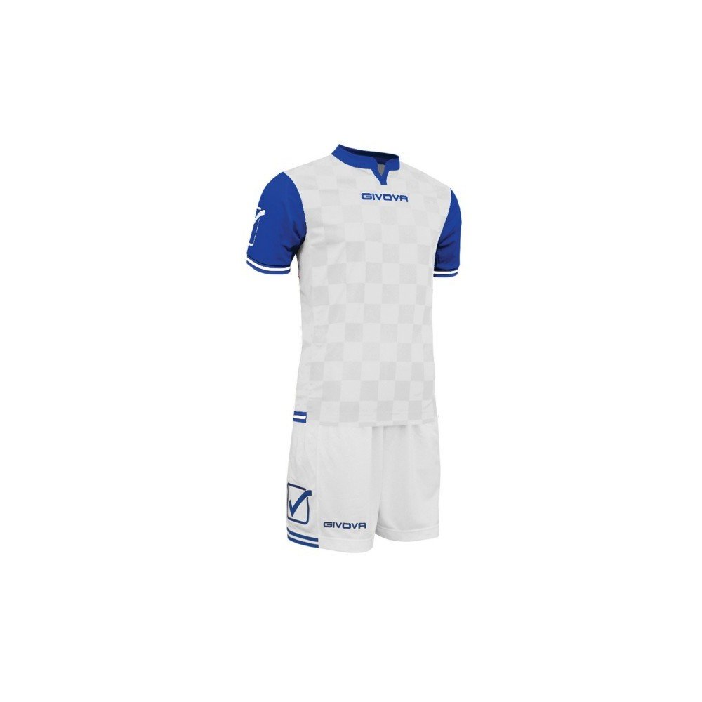 Givova, kit competition, weib/hellblau, L