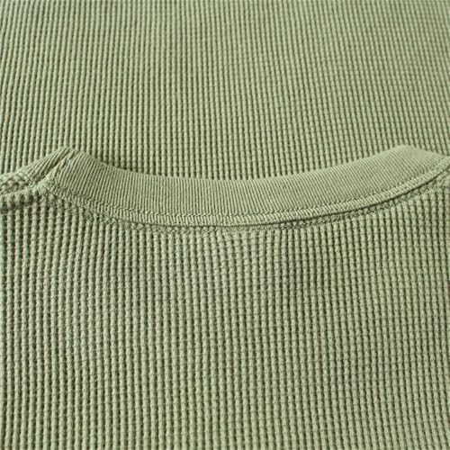 Men's Cotton Crewneck Sweater Retro Long-Sleeved Slim Fit Knitted Thermal Pullover Jumper4